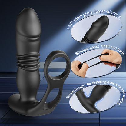 Thrusting Vibrating Prostate Massager