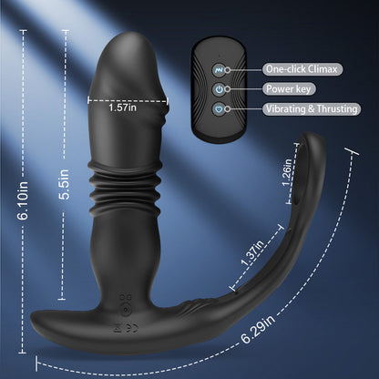 Thrusting Vibrating Prostate Massager